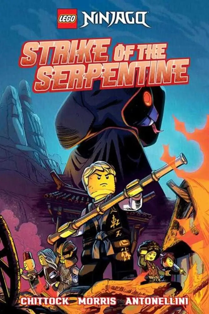 Lego Ninjago Strike Of The Serpentine Graphic Novel - Comic Book