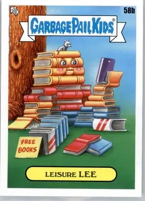 Leisure Lee - 2022 Topps Garbage Pail Kids: Book Worms - #58b - Non_sport - Non-Sports Card Single