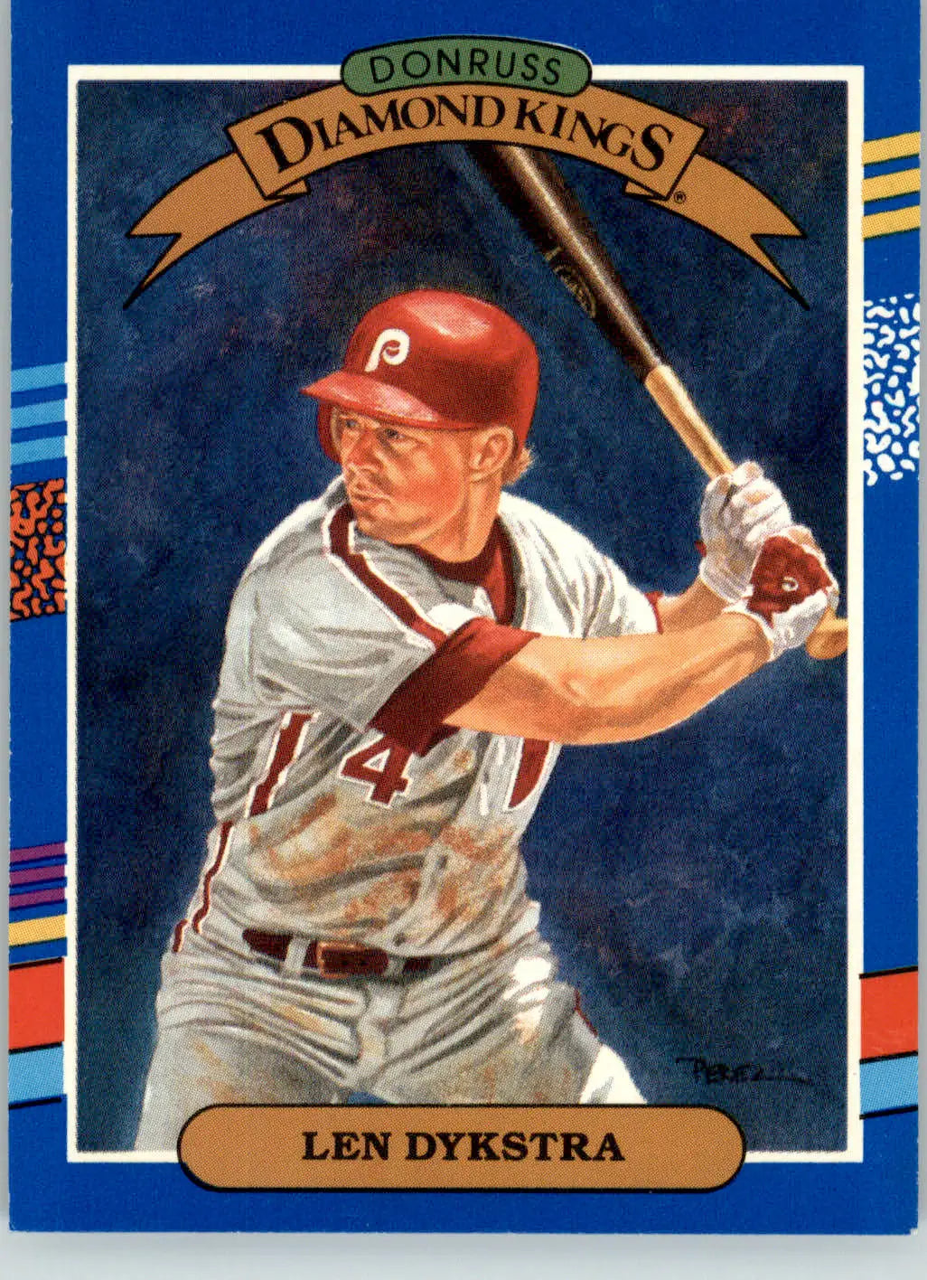 Len Dykstra - 1991 Donruss - #7 - Baseball - Baseball Card Single