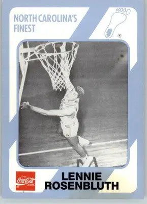 Lennie Rosenbluth - 1989 Collegiate Collection North Carolina’s Finest - #41 - Basketball Card Single