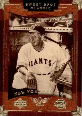 Leo Durocher - 2004 Upper Deck Sweet Spot Classic - #50 - Baseball - Baseball Card Single