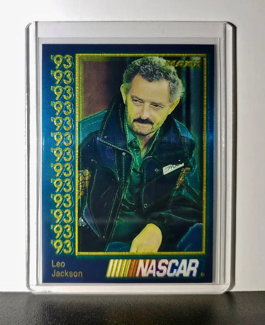 Leo Jackson 1993 Maxx Premier Plus Racing #91 NASCAR Leo Jackson Motorsports - Racing Card Single