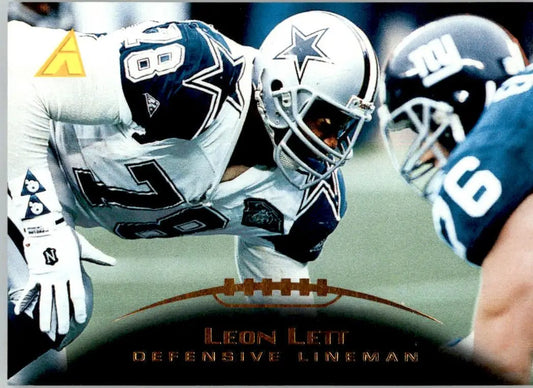 Leon Lett - 1995 Pinnacle - #9 - Football - Football Card Single