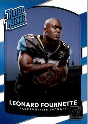 Leonard Fournette - 2017 Donruss - #319 - RC Football - Football Card Single