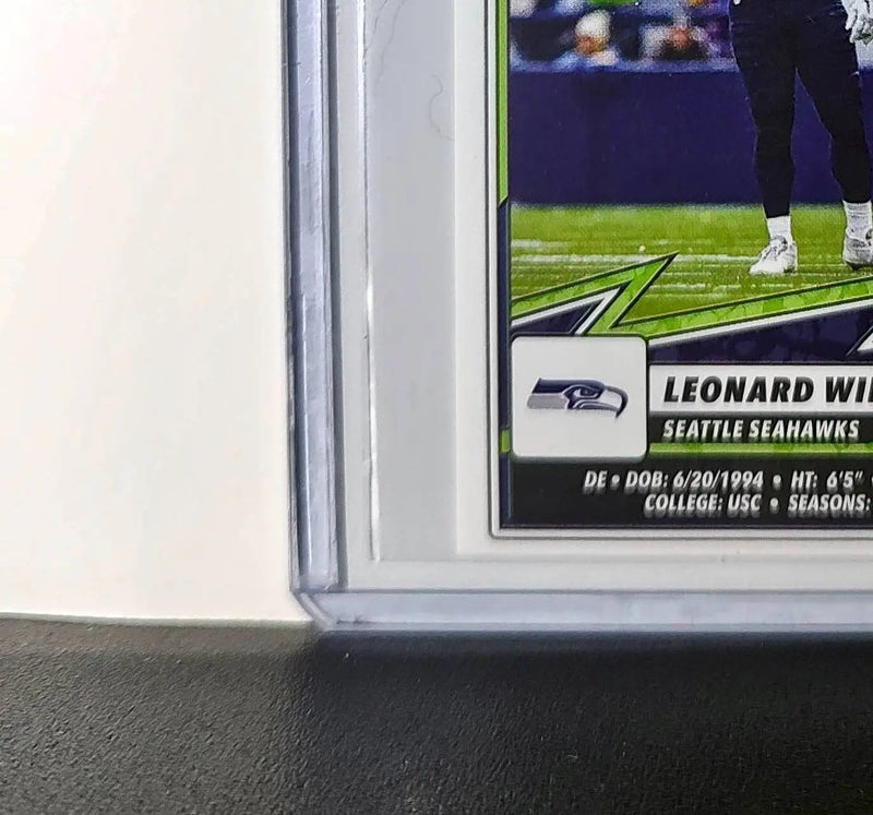 Leonard Williams 2025 Panini NFL #543 Sticker Seattle Seahawks