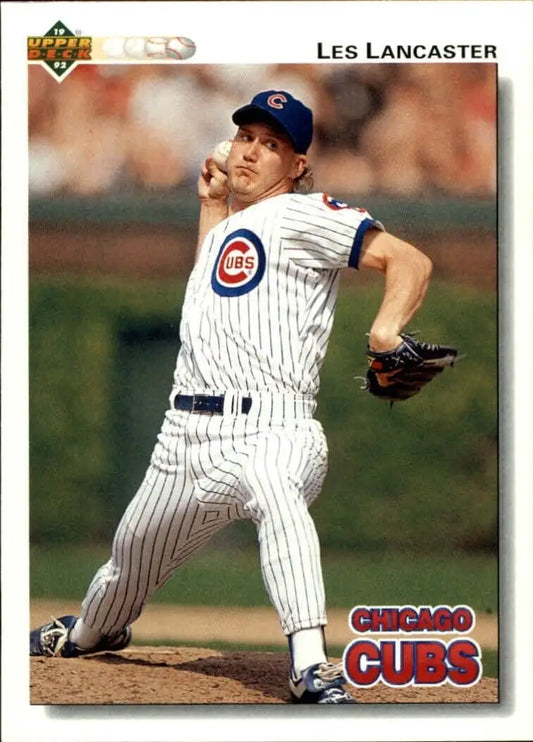 Les Lancaster 1992 Upper Deck MLB #481 Baseball Card Chicago Cubs - Baseball Card Single