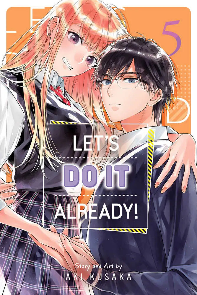 Manga cover art for Lets Do It Already Graphic Novel Volume 05 displaying vibrant characters