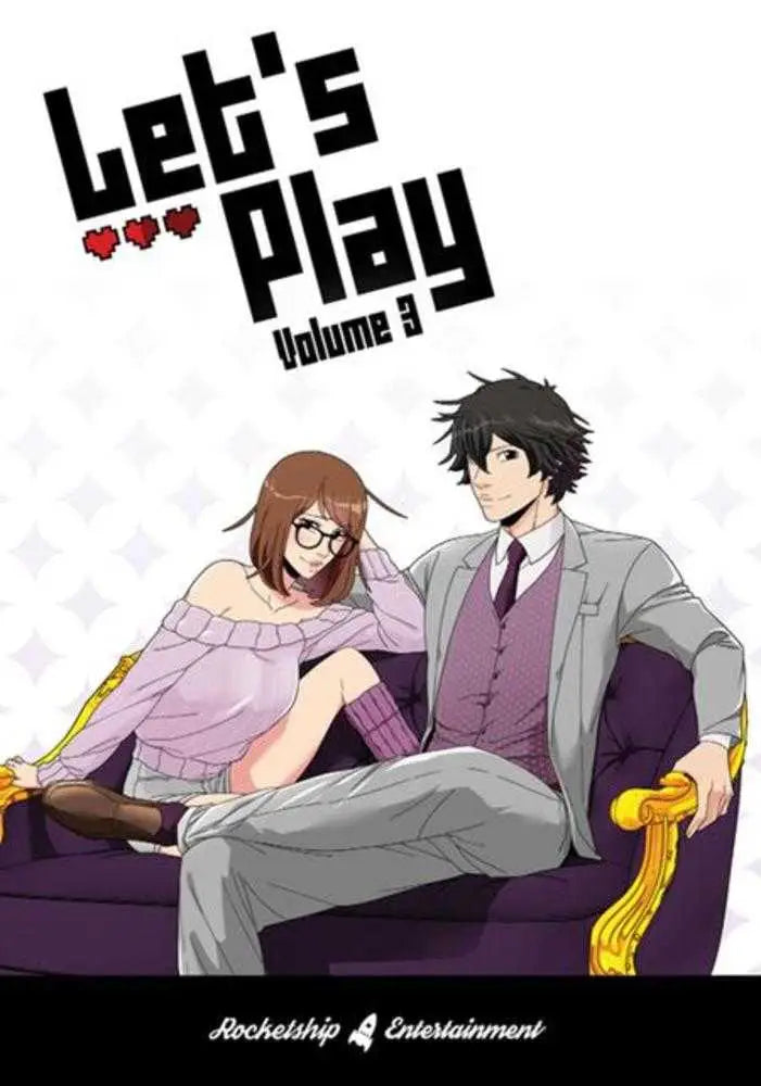 Let’s Play TP Volume 03 comic book cover focused on social anxiety awareness