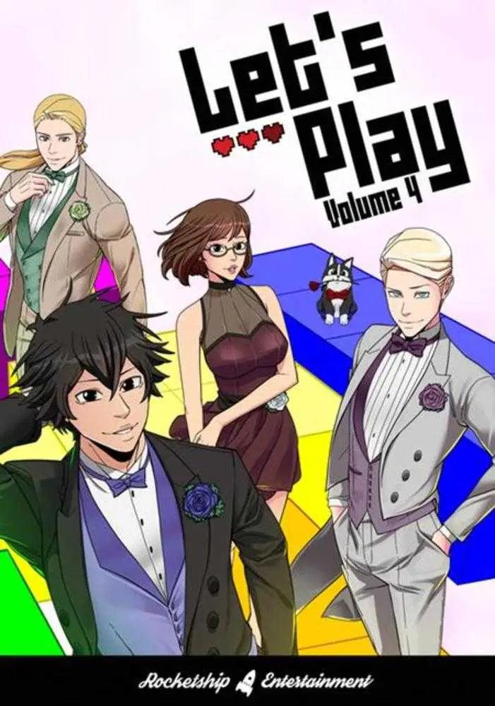 Let’s Play TPB Volume 04 comic book cover showcasing the Let’s Play series