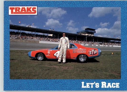 Let’s Race (Awards and Honors) - 1991 Traks Richard Petty - #4 - Racing - Racing Card Single