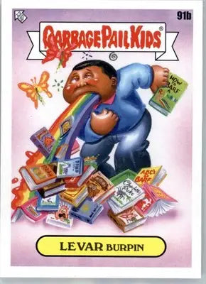 Levar Burpin - 2022 Topps Garbage Pail Kids: Book Worms - #91b - Non_sport - Non-Sports Card Single