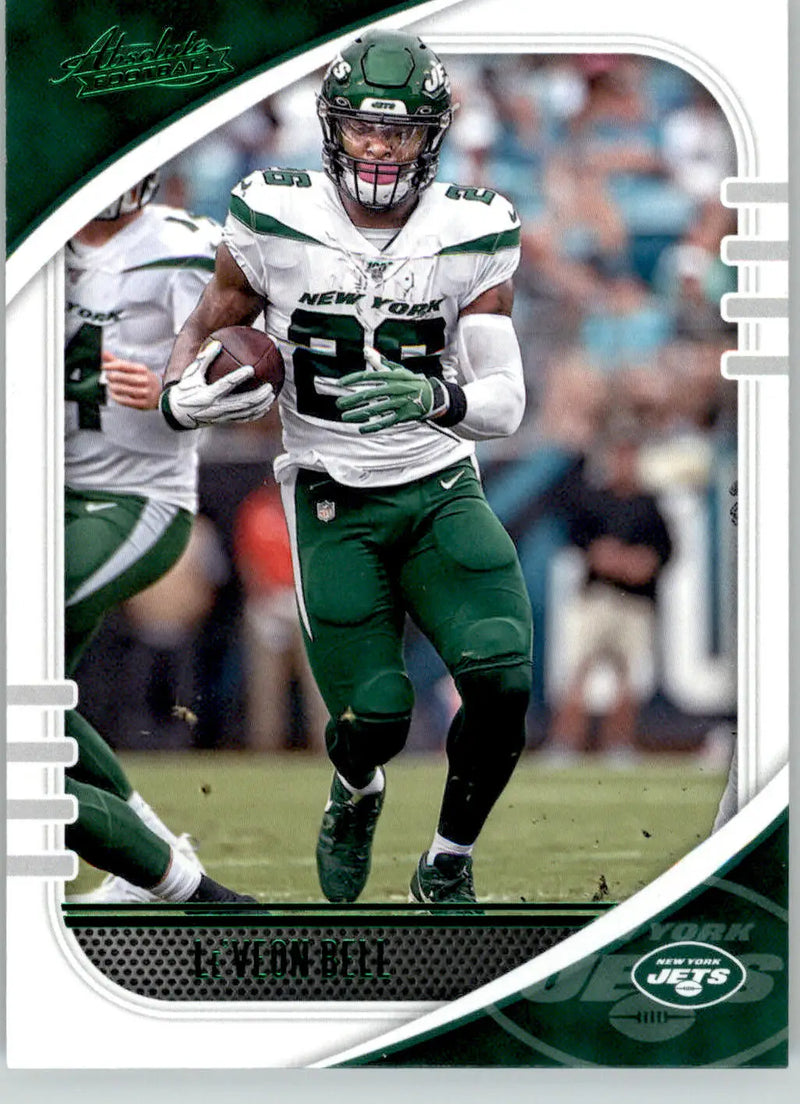 Le’Veon Bell - 2020 Panini Absolute - #31 - Green Football - Football Card Single