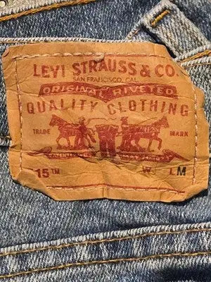 Levi Strauss Jeans Womens 12M Light Wash Bootcut Flared Faded Vintage Style - Apparel