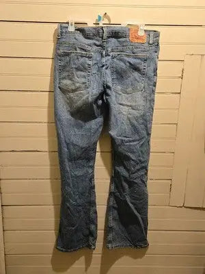 Levi Strauss Jeans Womens 12M Light Wash Bootcut Flared Faded Vintage Style - Apparel