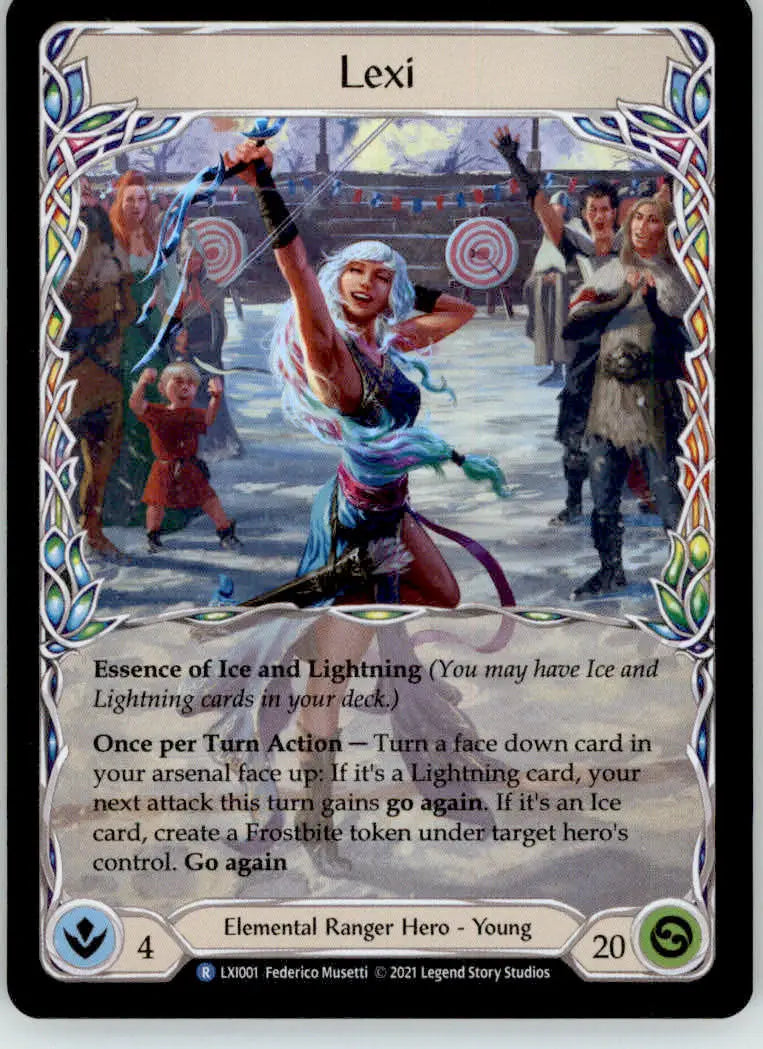 Lexi - Blitz Deck: Tales of Aria - Lexi - LXI001 - Rainbow Foil NM - TCG Card Single