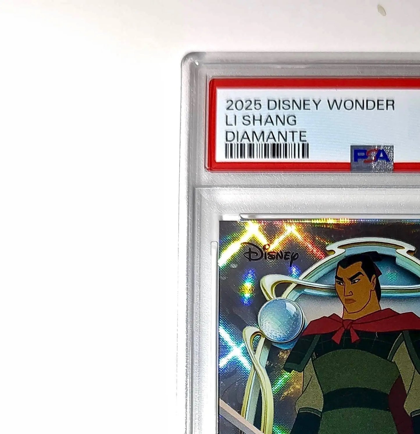 Li Shang 2025 Topps Disney Wonder #64 Winter Variant Card Mulan PSA 10 - Non-Sports Card Single