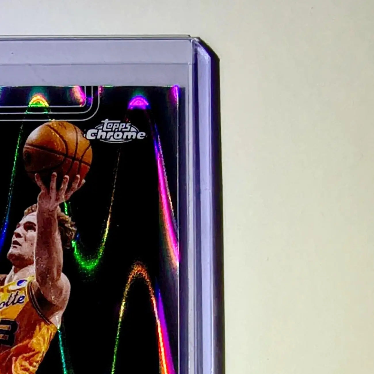 Liam McNeeley Rookie 2025-26 NBA Topps Chrome Update RayWave Refractor #179 Card - Basketball Card Single