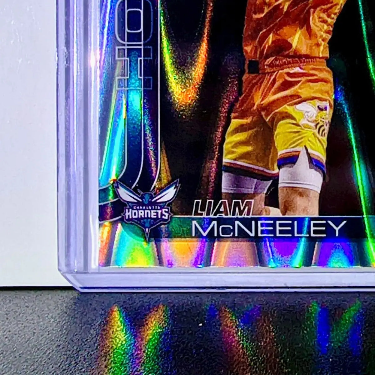 Liam McNeeley Rookie 2025-26 NBA Topps Chrome Update RayWave Refractor #179 Card - Basketball Card Single