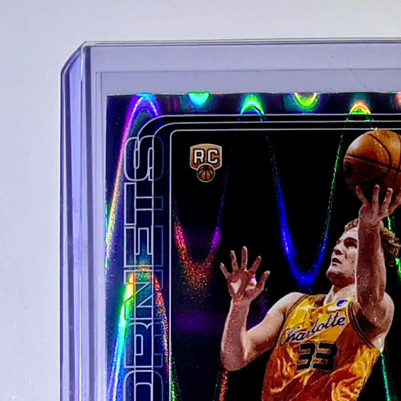 Liam McNeeley Rookie 2025-26 NBA Topps Chrome Update RayWave Refractor #179 Card - Basketball Card Single