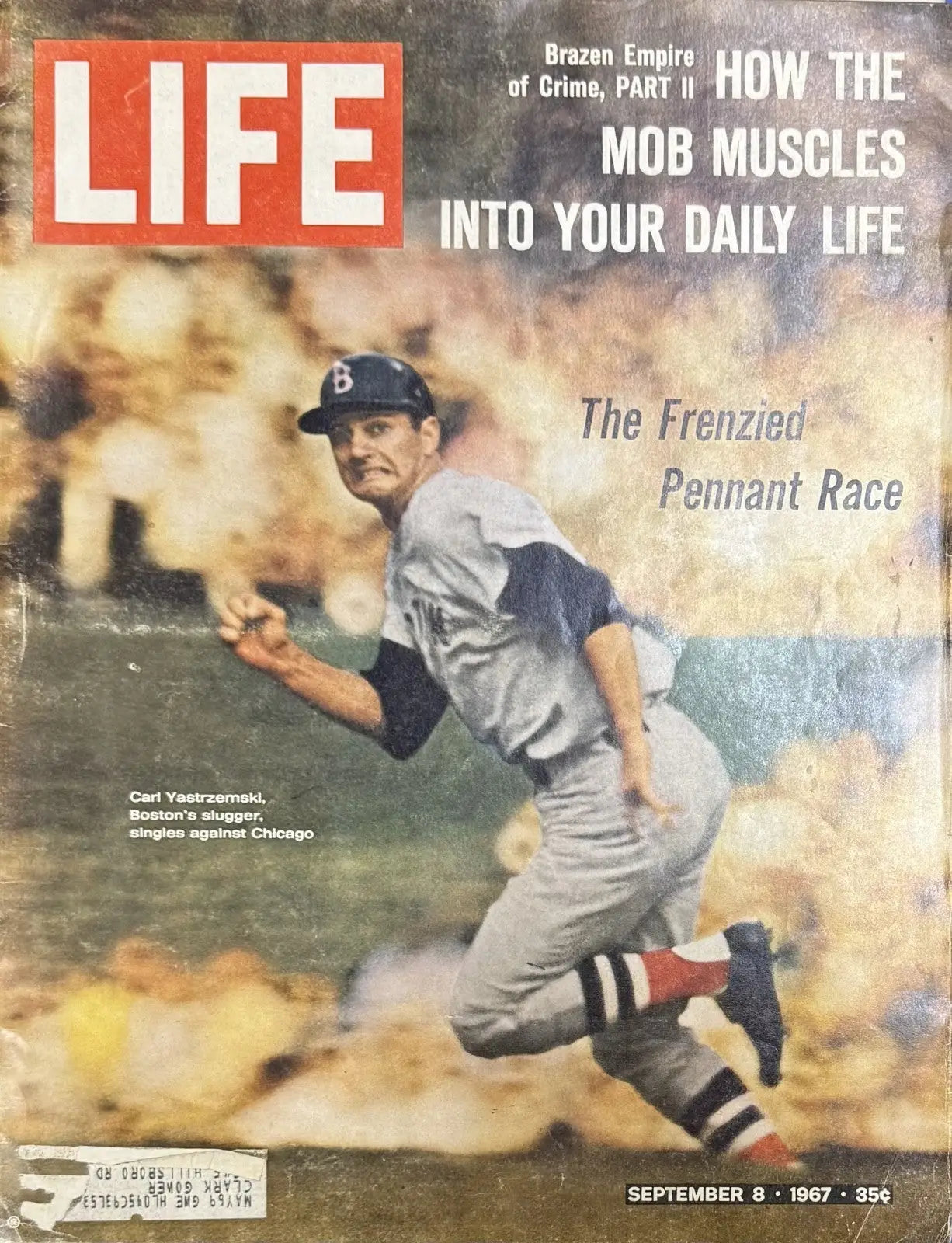 Life Magazine September 8 1967 Complete Issue With Red Sox CARL YASTRZEMSKI - Collectibles