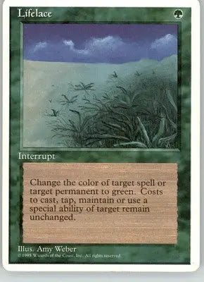 Lifelace - Fourth Edition - MP Magic: The Gathering - Magic Card Single