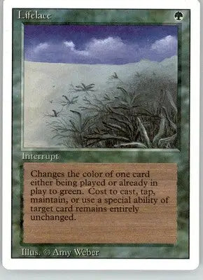 Lifelace - Revised Edition - MP Magic: The Gathering - Magic Card Single