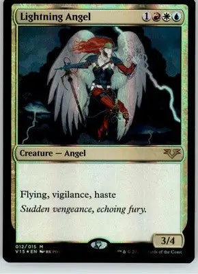 Lightning Angel - From the Vault: Angels - 12 - Foil NM Magic: The Gathering - Magic Card Single