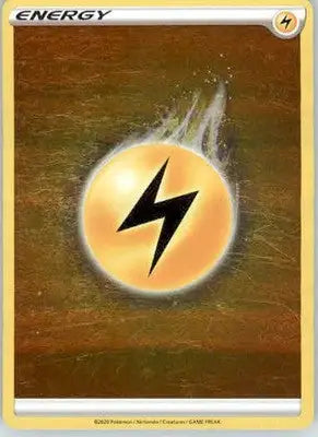 Lightning Energy - SWSH01: Sword & Shield Base Set - Reverse Holo LP - Pokémon Card Single