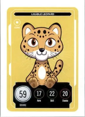 Likable Leopard - VeeFriends Compete & Collect Series 2 - Core - Non-Sports Card Single