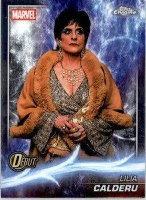 Lilia Calderu - 2025 Topps Chrome Marvel Studios - #163 - Non_sport - Non-Sports Card Single