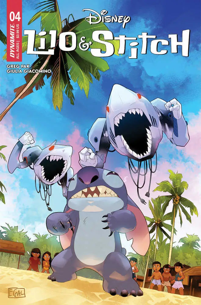 Lilo & Stitch #4 Cover C Galmon - Comic Book