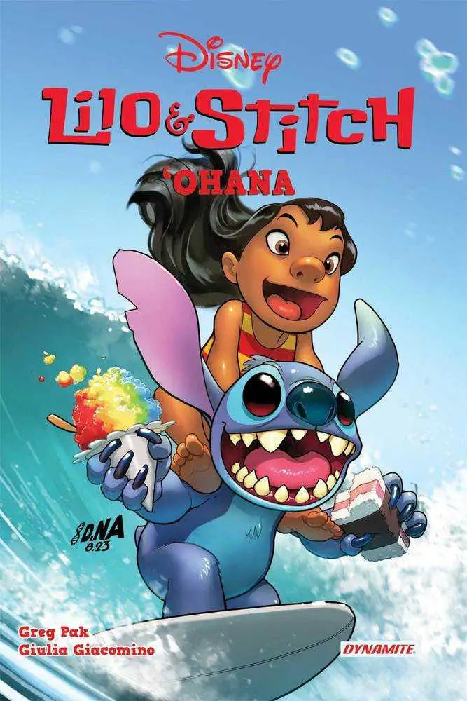 Lilo and Stitch comic book cover from Lilo & Stitch TP Volume 01 Ohana