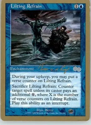 Lilting Refrain - 2000 Tom van de Logt World Championship Decks - MP Magic - Magic Card Single