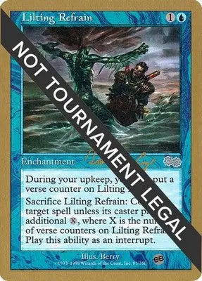 Lilting Refrain - 2000 Tom van de Logt World Championship Decks - MP Magic - Magic Card Single