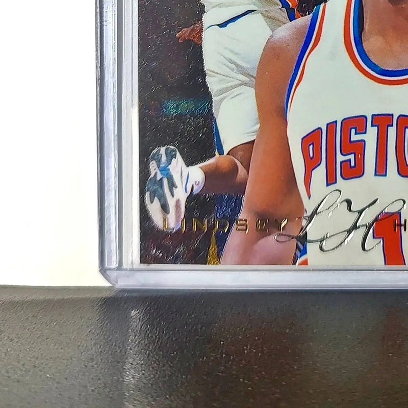 Lindsey Hunter 1995-96 Flair NBA #39 Card Detroit Pistons - Basketball Card Single
