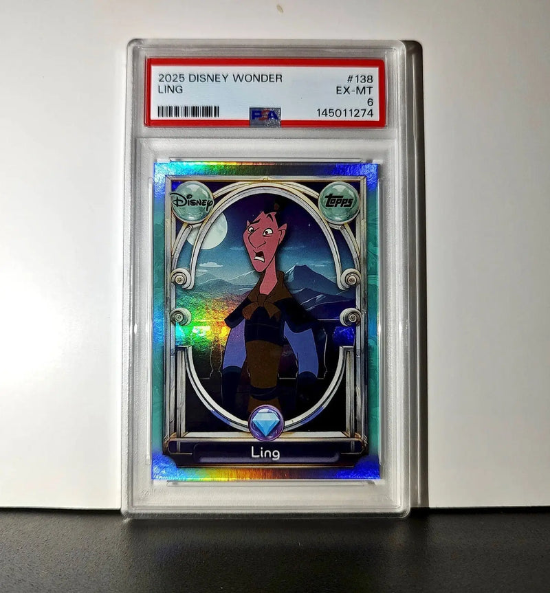 Ling 2025 Topps Disney Wonder #138 Diamond Card Mulan PSA 6 - Non-Sports Card Single