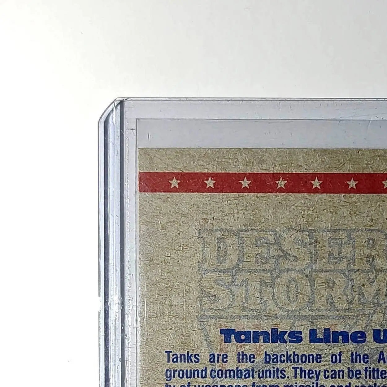 Lining Up the Tanks 1991 Topps Desert Storm #41 Card - Non-Sports Card Single