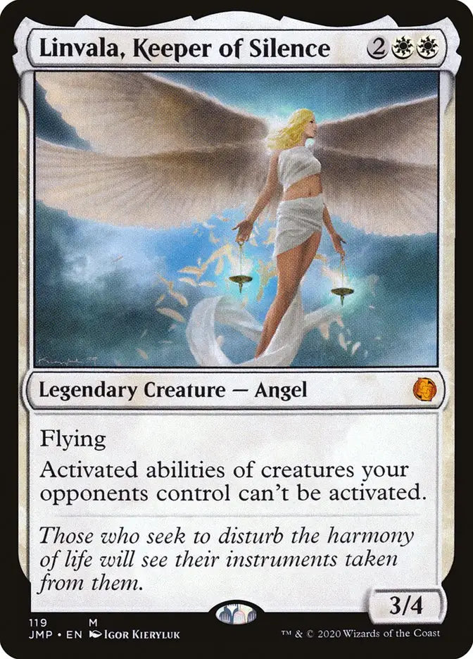 Linvala Keeper of Silence [Jumpstart] - Magic Card Single