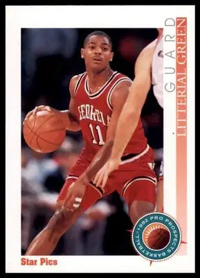 Litterial Green 1992 Star Pics #45 Georgia Bulldogs