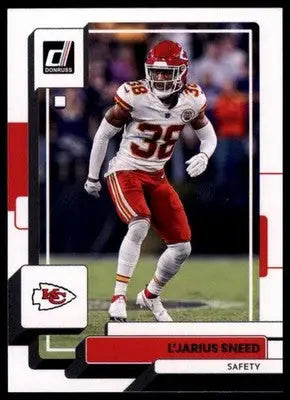 L’Jarius Sneed 2022 Donruss #278 Kansas City Chiefs - Football Card Single