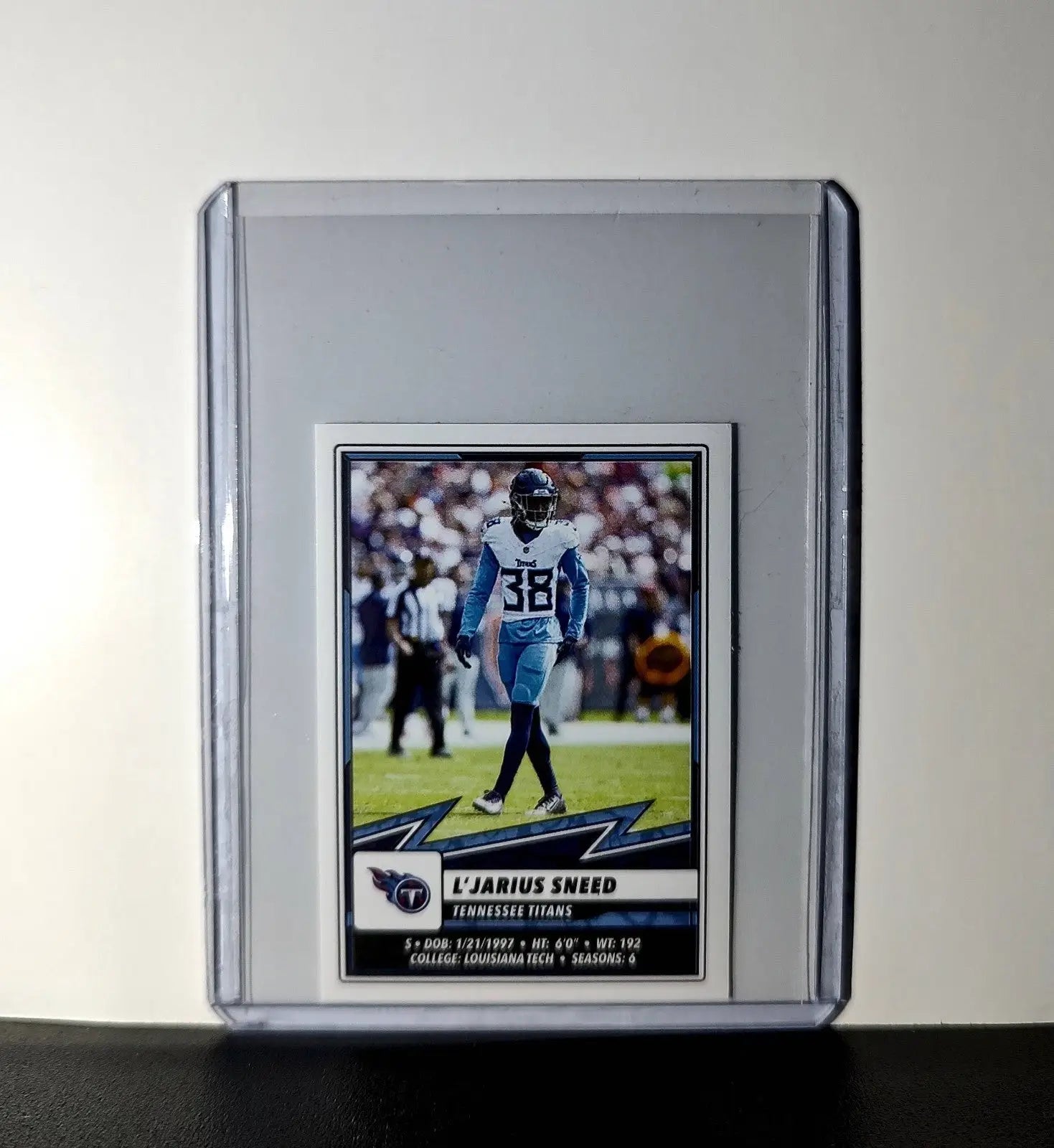 L’Jarius Sneed 2025 Panini NFL #227 Sticker Tennessee Titans