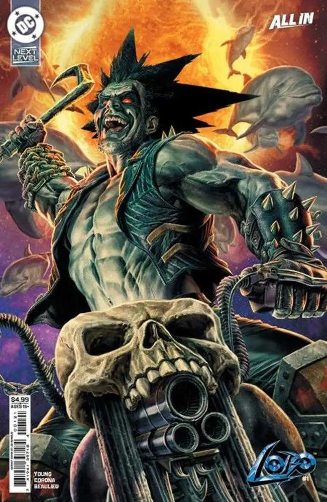 Lobo #1 Cover B Lee Bermejo Card Stock Variant - Comic Book