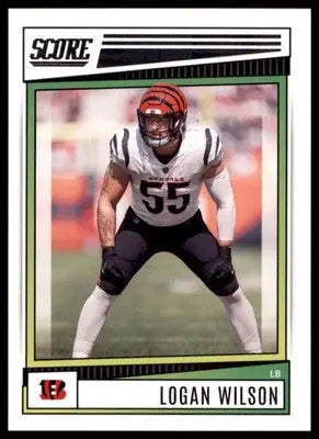 Logan Wilson 2022 Score #197 Cincinnati Bengals - Football Card Single