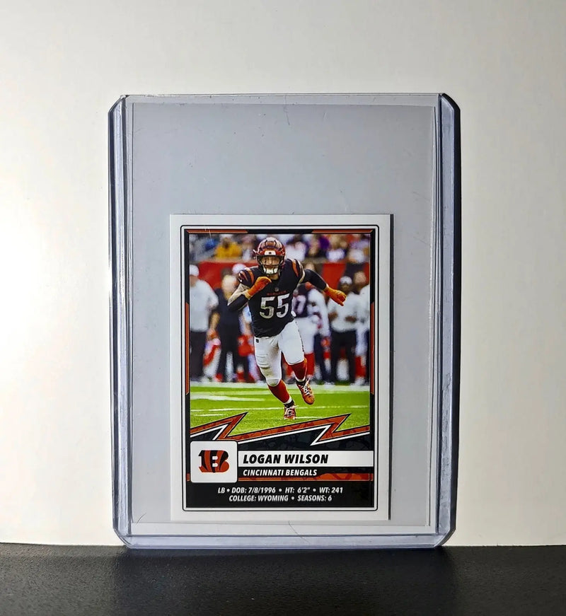 Logan Wilson 2025 Panini NFL #128 Sticker Cincinnati Bengals