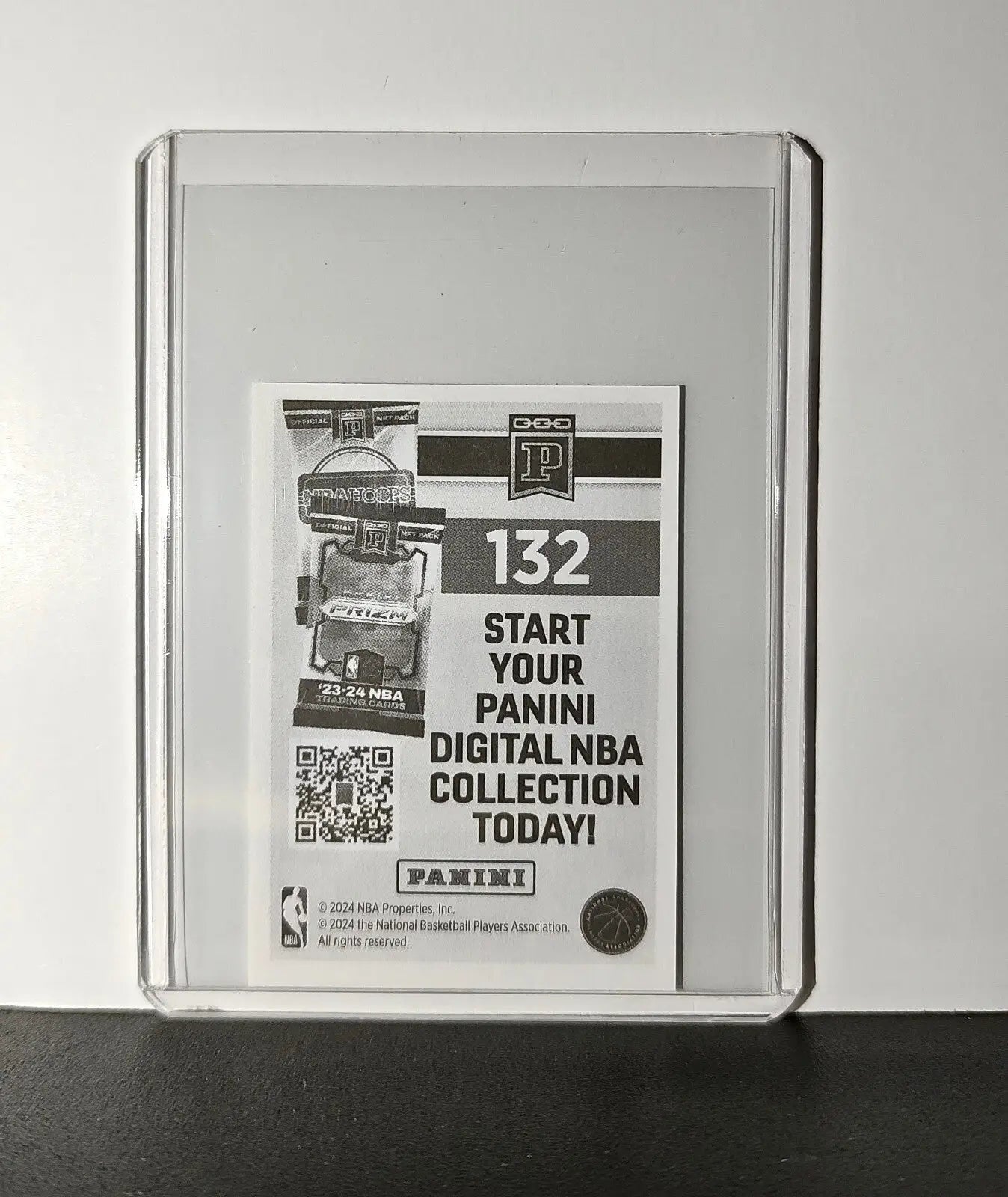Logo 2024-25 Panini NBA #132 Sticker Card Brooklyn Nets