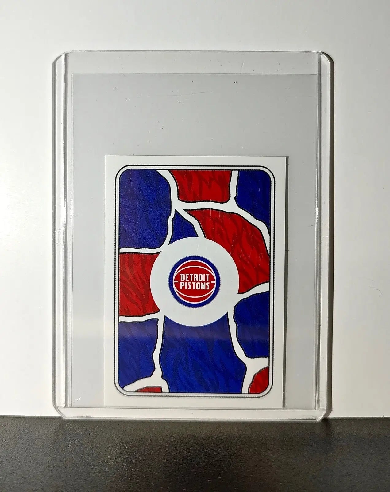 Logo 2024-25 Panini NBA #184 Sticker Card Detroit Pistons