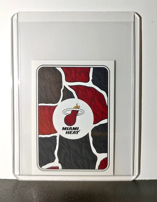 Logo 2024-25 Panini NBA #210 Sticker Card Miami Heat - Basketball Card Single