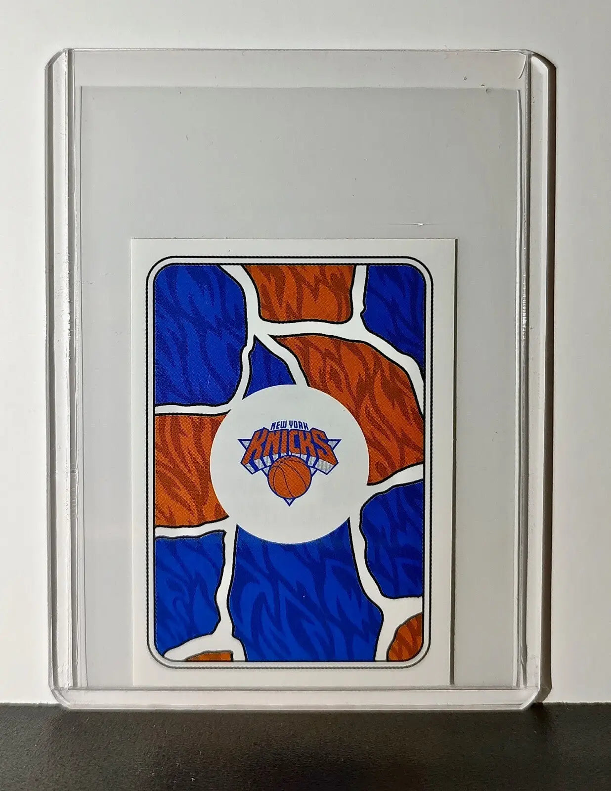 Logo 2024-25 Panini NBA #236 Sticker Card New York Knicks - Basketball Card Single
