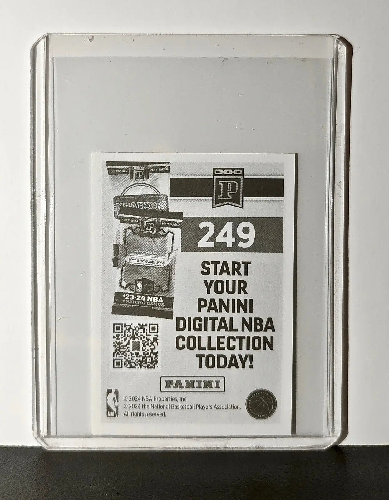 Logo 2024-25 Panini NBA #249 Sticker Card Orlando Magic