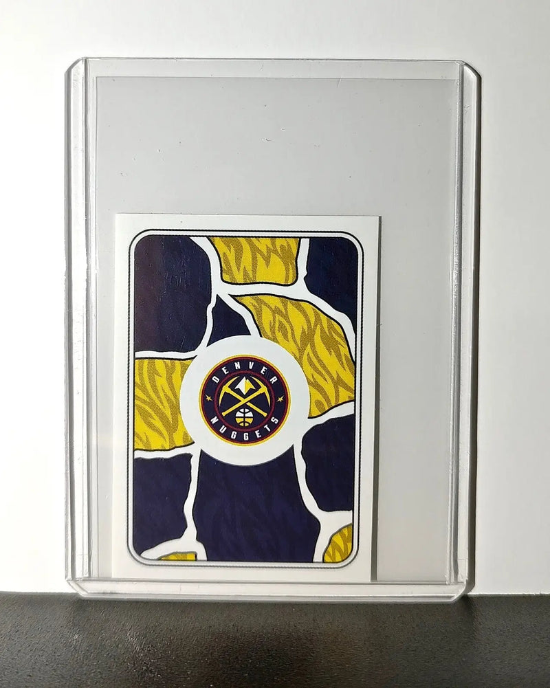 Logo 2024-25 Panini NBA #314 Sticker Card Denver Nuggets - Basketball Card Single